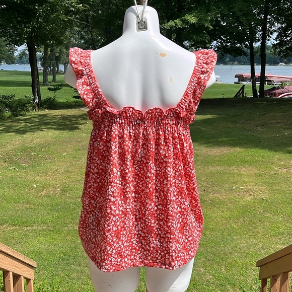 NWT babydoll boho loose fit top XL - Picture 3 of 8